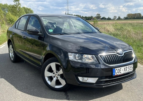 Skoda Octavia cena 42500 przebieg: 187000, rok produkcji 2013 z Dobczyce małe 436